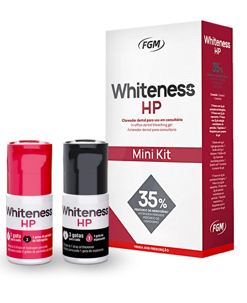 Whiteness HP FGM blanqueamiento consultorio